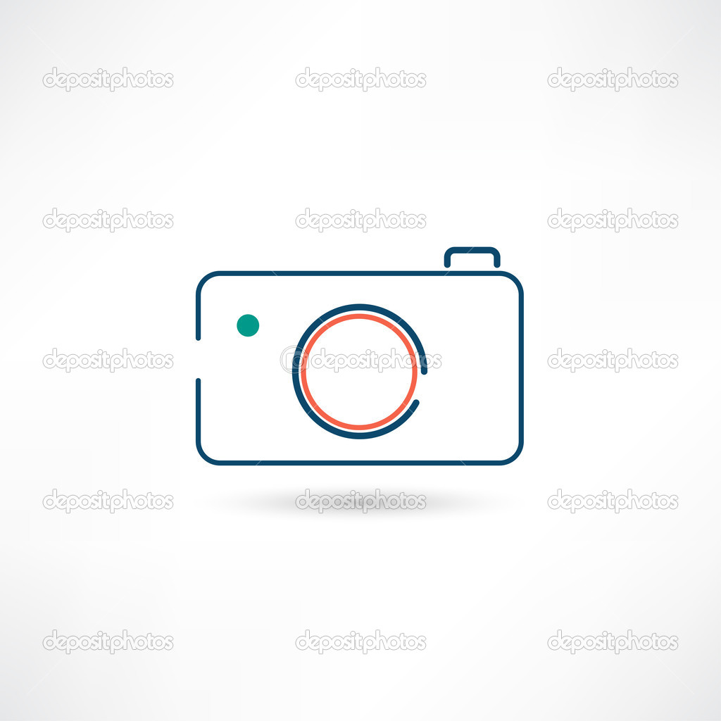 Little digital camera icon