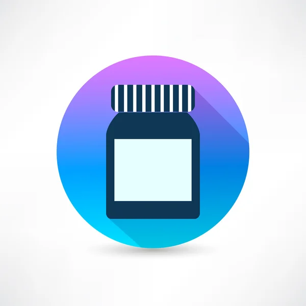 Jar ink icon — Stock Vector