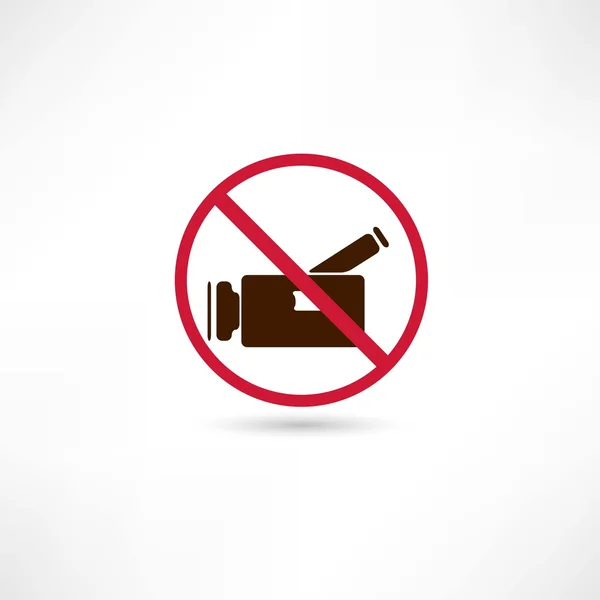 No video — Stock Vector