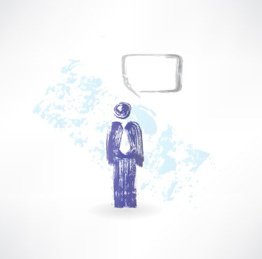 Adam grunge simgesi diyor