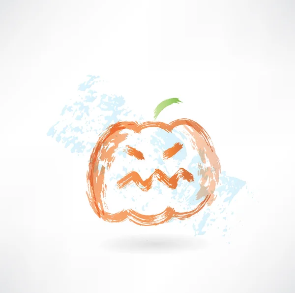 Calabaza de Halloween — Vector de stock