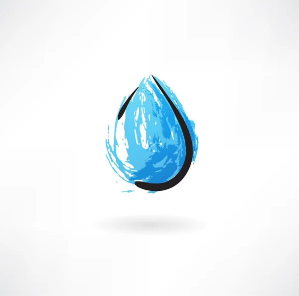 Gota de agua — Vector de stock