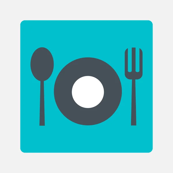 Tableware icon — Stock Vector