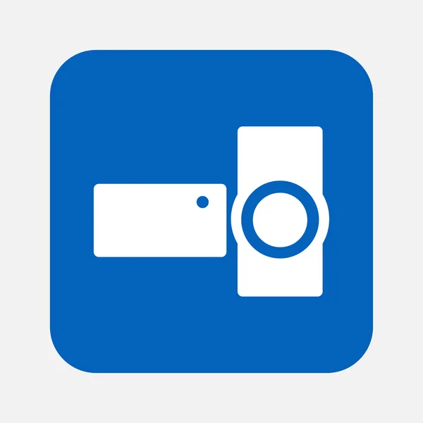 Dijital video kamera — Stok Vektör