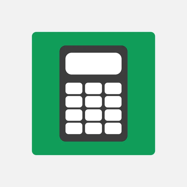 Calculatorpictogram — Stockvector