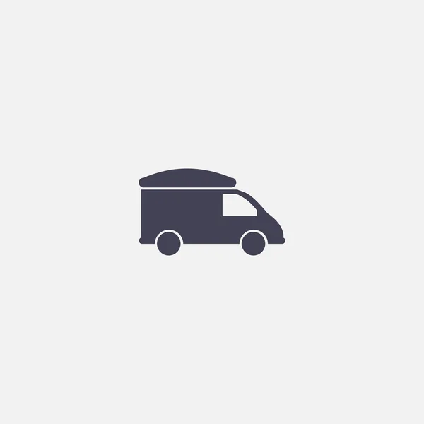Refrigerator truck icon — Stock Vector