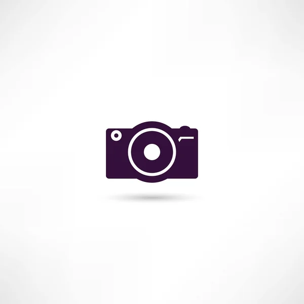 Fotocamera — Vettoriale Stock