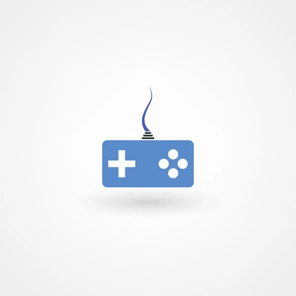 Juego joystick icono — Vector de stock