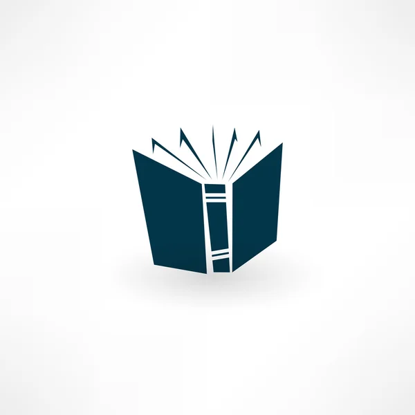 Icono del libro — Vector de stock