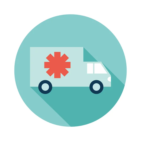 Icono de ambulancia — Vector de stock