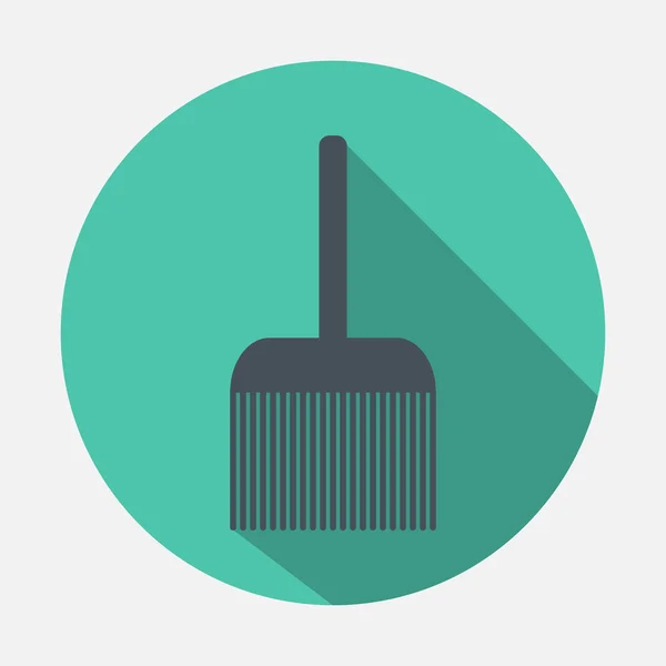 Broom icon — Stock Vector