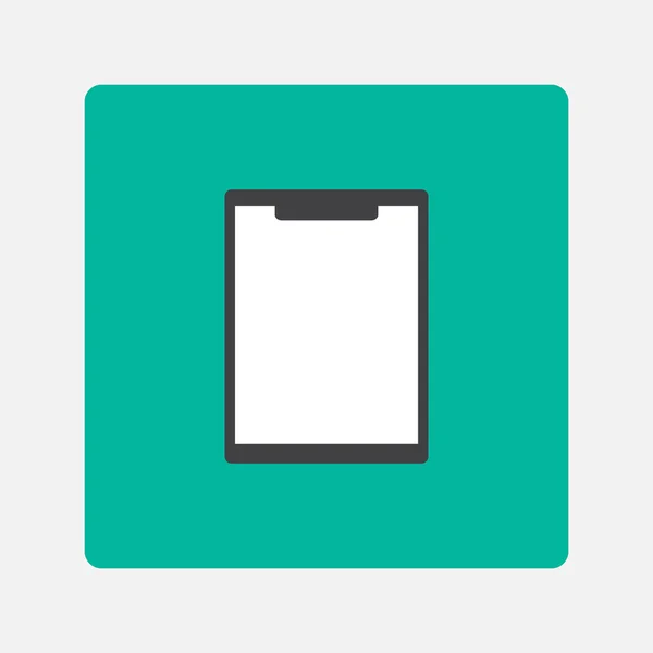 Oficina icono tableta — Vector de stock