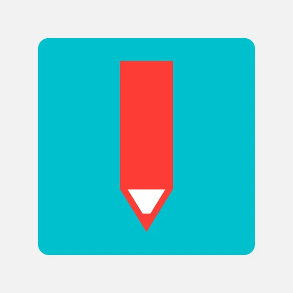 Ikona ołówka — Wektor stockowy