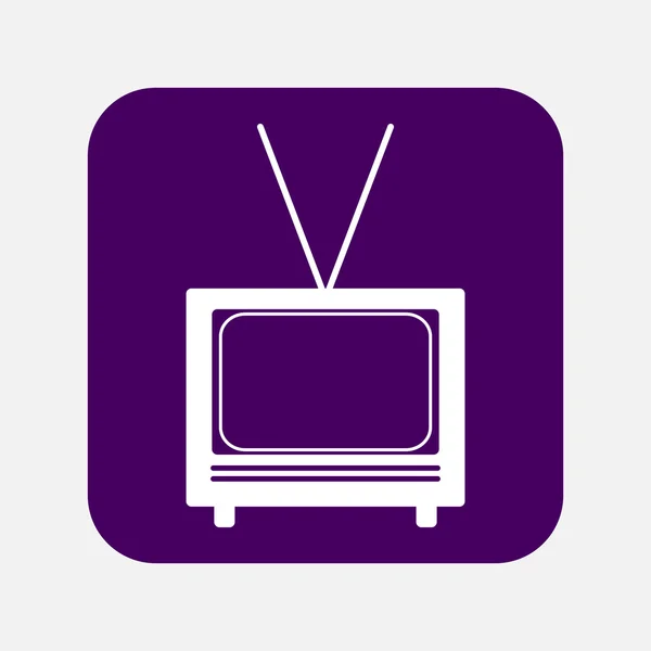 Icono de TV — Vector de stock