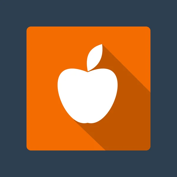 ไอคอนแอปเปิ้ล — ภาพเวกเตอร์สต็อก
