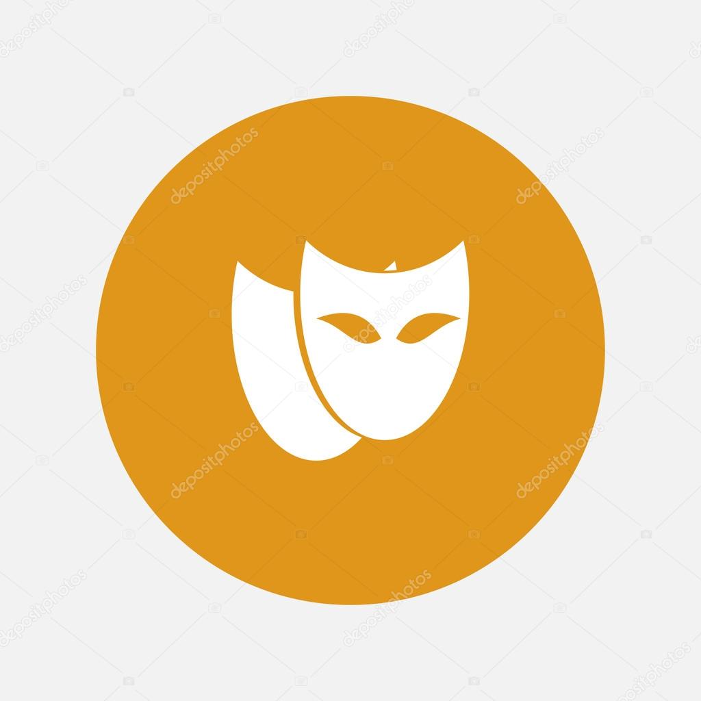 theatrical masks icon