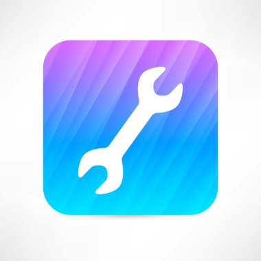 İngiliz anahtarı simgesini