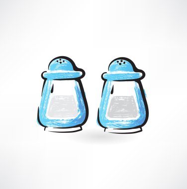 tuz ve biber grunge simgesi