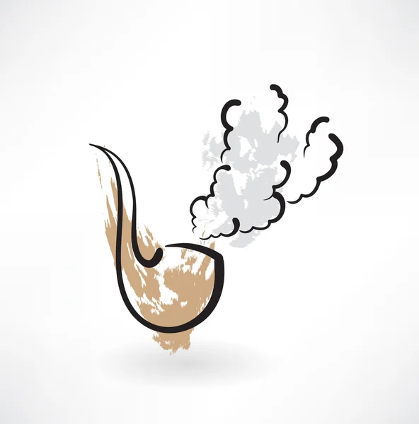 Ikona rury tytoniu — Wektor stockowy