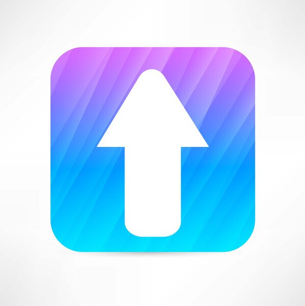 стрелка вверх значок
