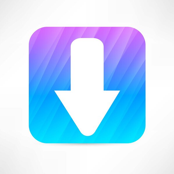 стрелка вниз значок
