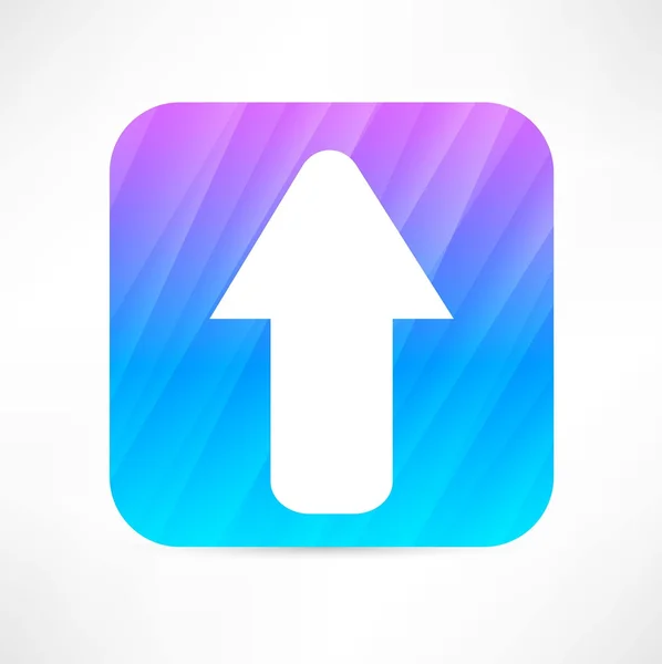 Arrow up icon — Stock Vector