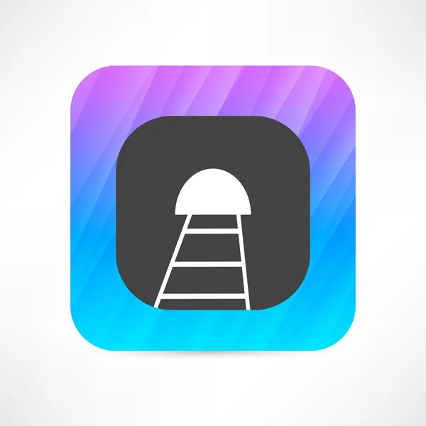 Staircase icon — Stock Vector