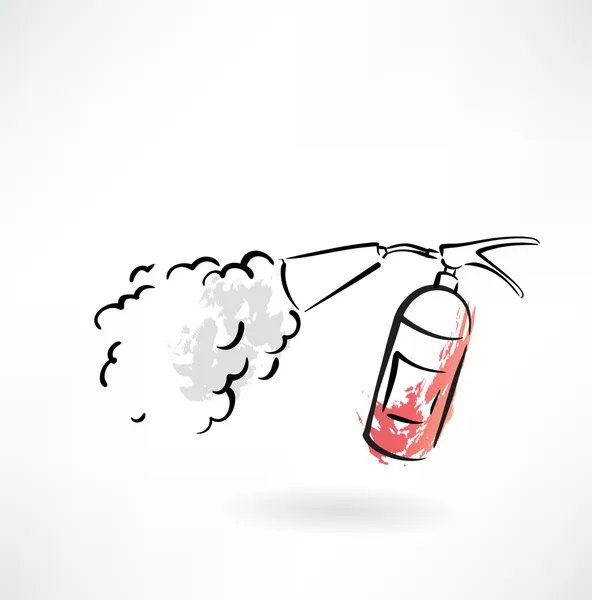 Fire extinguisher icon — Stock Vector