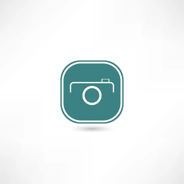 Icona fotocamera — Vettoriale Stock