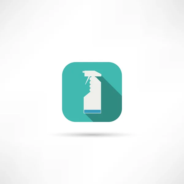 Cleaning spray icon — Stock Vector