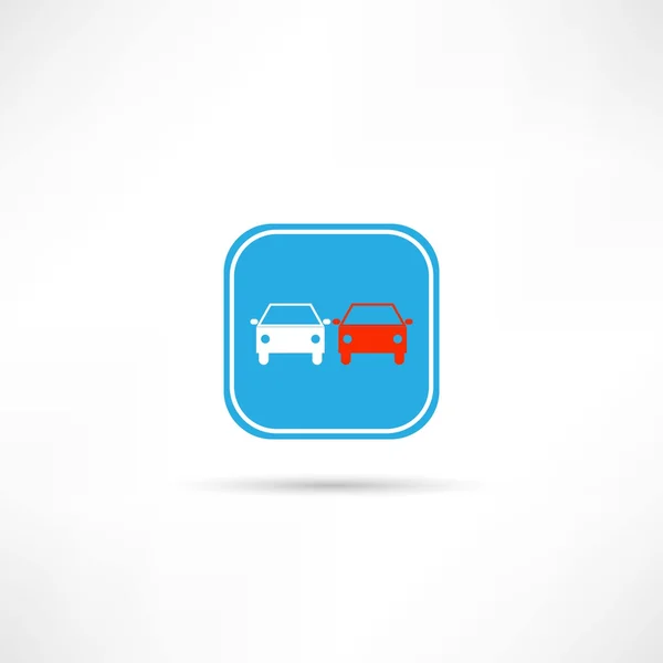 Coche icono — Vector de stock