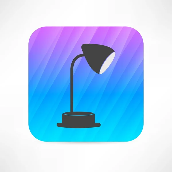 Table lamp icon — Stock Vector