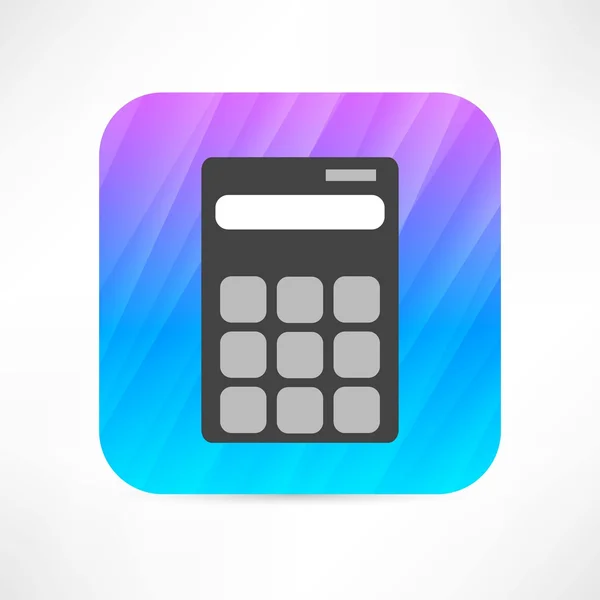 Calculatorpictogram — Stockvector