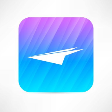 kağıt düzlem simgesi