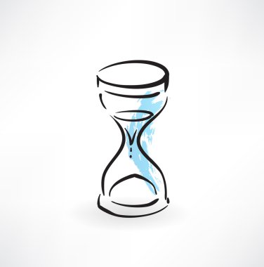 kum saati grunge simgesi