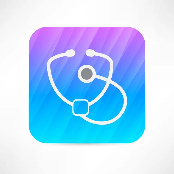 Stethoscope icon — Stock Vector