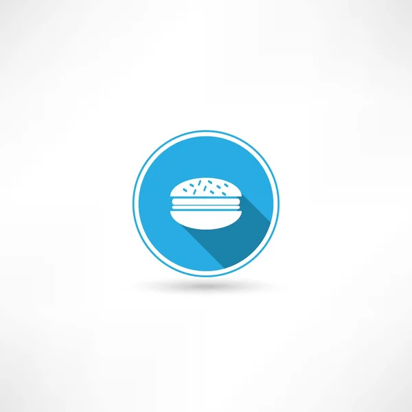 Icono de hamburguesa — Vector de stock