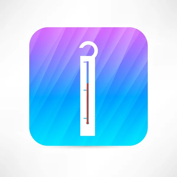 Thermometer-Symbol — Stockvektor