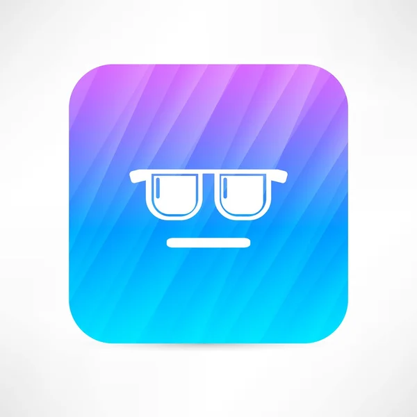 Icono de gafas graduadas — Vector de stock