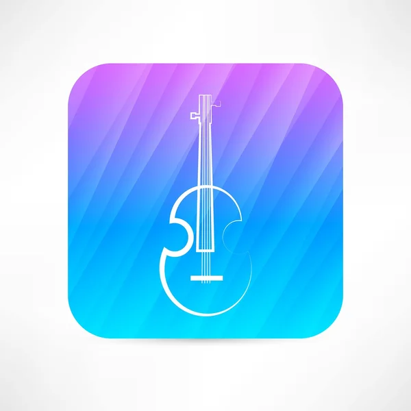 Икона Скрипка — стоковый вектор