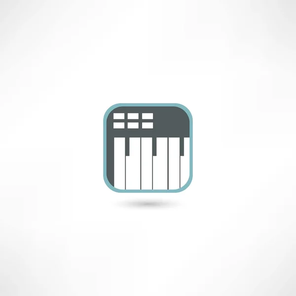 Synthesizer icon — Stock Vector