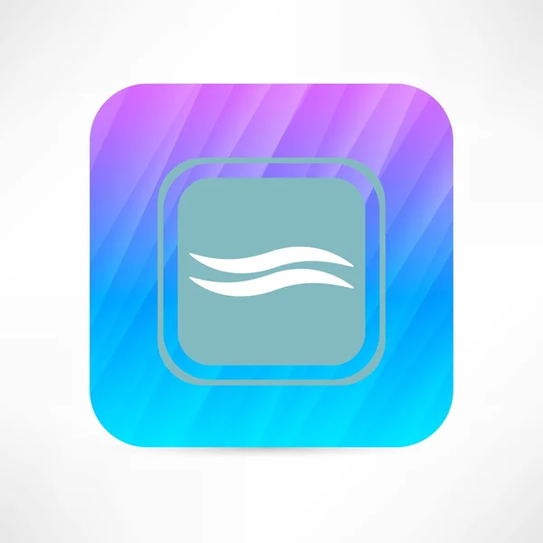 Waves icon — Stock Vector