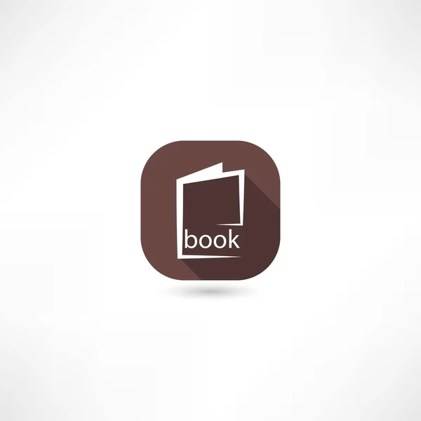 Boek Icoon — Stockvector