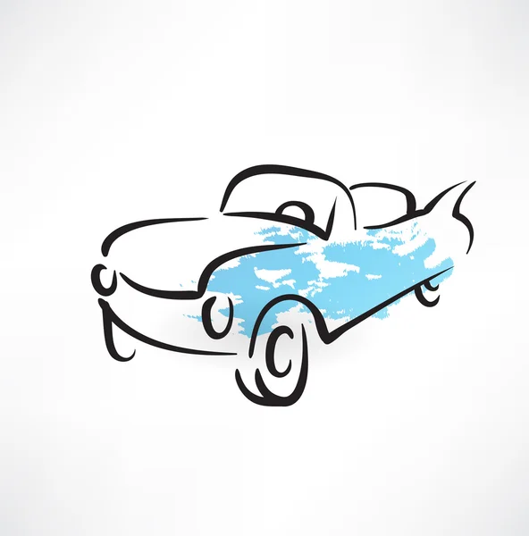 ไอคอนกรังจ์รถ — ภาพเวกเตอร์สต็อก