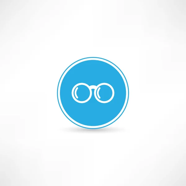 Icono de gafas — Vector de stock