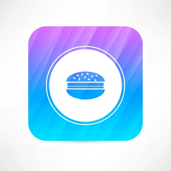 Hamburger ikona — Stockový vektor