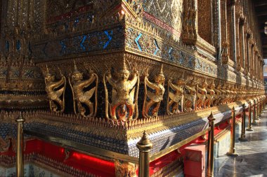 Garuda ve nagas, wat phra kaew