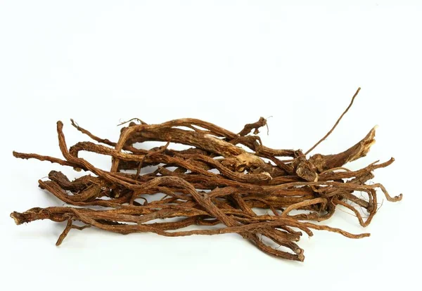 Organic Dried Roots Dandelion Taraxacum Officinale Traditional Herbal Medicine Roots — Stockfoto