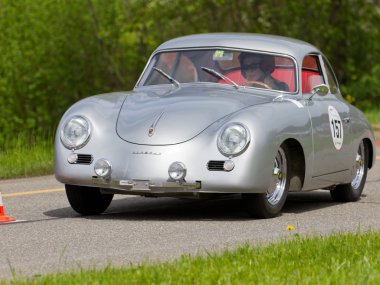 Vintage yarış araba porsche 356 pre-1954 yılında a