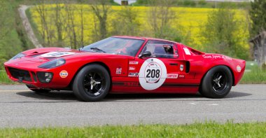 Vintage yarış araba ford gt 40 1969